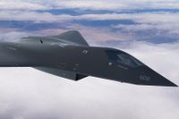 Så här kan möjligen USA:s nästa stridsflygplan komma att se ut, enligt det amerikanska flygvapnets tankar. Bilden är skapad i dator.