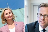 Närings- och innovationsminister Mikael Damberg  (th) försökte genomföra en lag om könskvotering i bolagsstyrelser, men Alliansen (partiledarna tv) och Sverigedemokraterna stoppade förslaget.