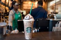 Starbucks ökade sin försäljning mer än väntat under fjärde kvartalet. Arkivbild.