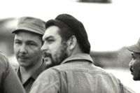 Fidel Castro, Raul Castro och Che Guevara, 1965.