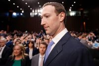 Arkivbild: Mark Zuckerberg vittnar inför den amerikanska kongressen i april. 