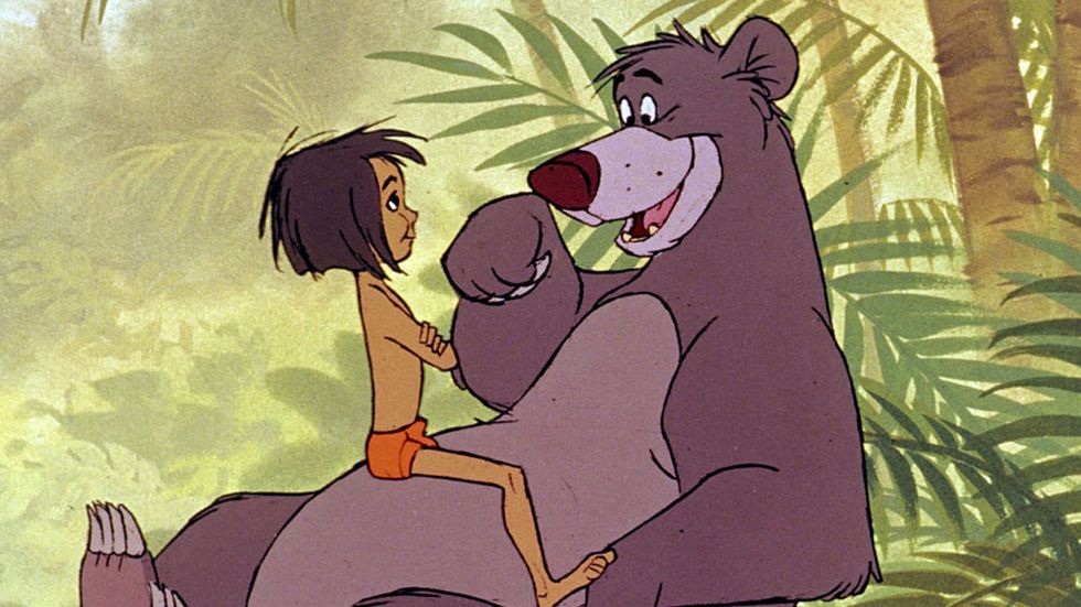 Mowgli och Baloo finns inte på riktigt.