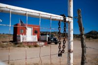 Bonanza Creek Ranch i Santa Fe där dödsskjutningen under inspelningen av "Rust" skedde. Arkivbild.