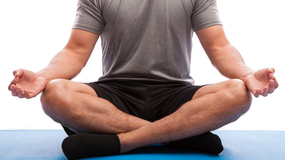 Yoga på fängelser hjälper intagna att må bättre, visar en ny studie. Arkivbild.