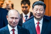  Vladimir Putin och Xi Jinping.