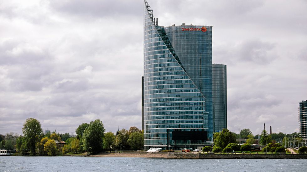Swedbanks huvudkontor i Riga.