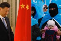 Xi Jinping och uigurer.