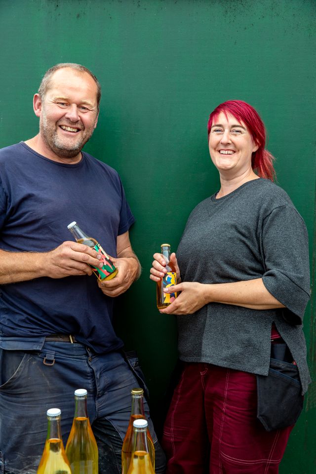 John Taylor och Torun Jorde ligger bakom Dryg Cider, som tillverkar cider i engelsk stil.
