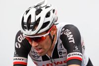 Tom Dumoulin under fjolårets Tour de France. Arkivbild.