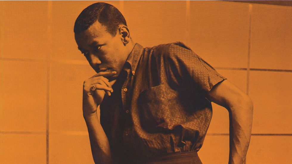Lee Morgan på omslaget till skivan ”Lee Morgan Sextet” från 1957.