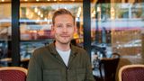 Sebastian Thureson är köksmästare på nyöppnade Taverna Brillo i Stockholm. 
