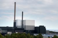 Kärnkraftverken O2:an och O1:an på Simpevarpshalvön utanför Oskarshamn.