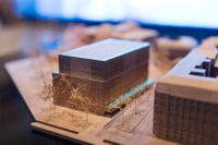 Visionen om ett Nobelcenter på Blasieholmen verkar förbli på modellstadiet. Arkivbild.