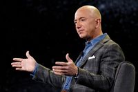 Jeff Bezos kliver av som vd för Amazon. Arkivbild.