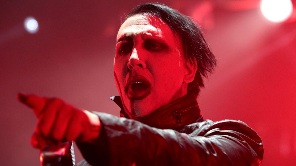 Marilyn Manson kommer till Stockholm i höst. Arkivbild.