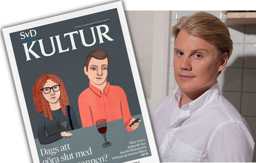 Josefin Holmströms omtalade reportage om ”kanske-mannen” var infört i SvD:s kulturmagasin söndagen den 18 oktober i år.