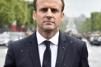 Frankrikes president Emmanuel Macron. 