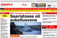 Världen rapporterar om den svenska ubåtskränkningen