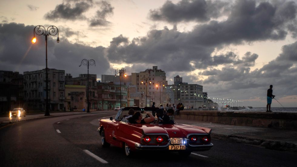 Havanna, Kuba. Arkivbild