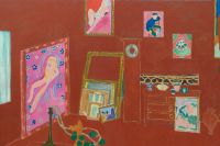 Henri Matisse. ”Den röda ateljén”, 1911. Olja på duk.