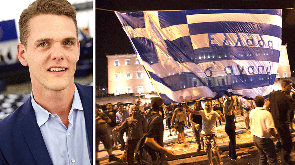 Tveklöst har grekerna förlorat åtskilliga miljarder euro på Syrizas ­chicken race mot verkligheten, skriver Christofer Fjellner.