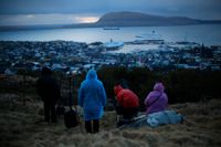Färöarna har knappt 50 000 invånare. På bilden en vy över huvudstaden Torshavn med dryga 12 000 invånare. Arkivbild.