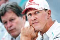 Tidigare världsstjärnan Michael Schumacher.