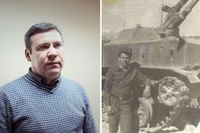 Andrej Kuznetsov var 18 år när han sändes till Afghanistan år 1986. Här bild på honom från nu och då.