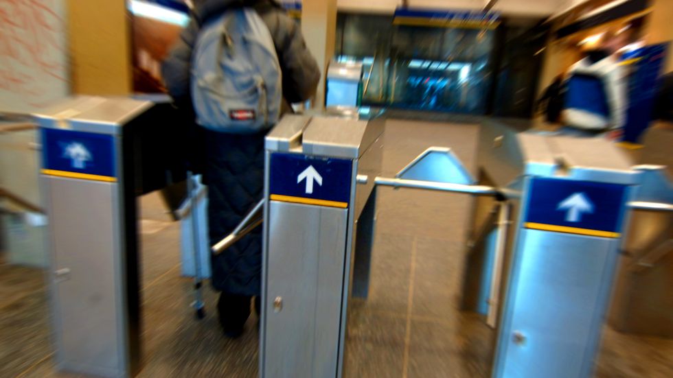 Den sista säkra iakttagelsen av den försvunna kvinnan gjordes vid Stora Mossens tunnelbanestation i västra Stockholm på kvällen den 12 februari. Arkivbild.