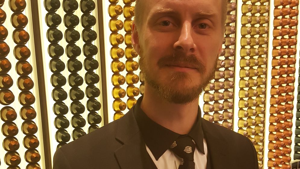 Mikael Andersson, Referent Coffee Specialist på Nespresso i Malmö.