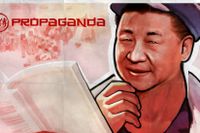 SvD:s illustratör Thomas Molén tolkar Xi Jinpings kampanj för att förverkliga ”Den kinesiska drömmen”. 
