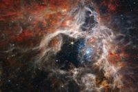 Teleskopet James Webb lyckades visa en nebulosa tusentals ljusår bort från jorden, skapad ur en stjärnexplosion.