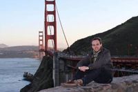 Odaterad Facebook-bild på Germanwings-piloten Andreas Lubitz i San Francisco.