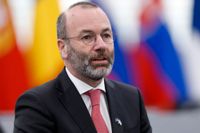 Manfred Weber är gruppledare i EU-parlamentet och partiordförande för EU:s största kristdemokratiskt konservativa partigrupp, EPP. Arkivbild.