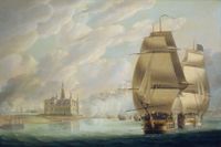 Horatio Nelson och brittiska Royal Navy var ökända och fruktade av sina grannar.