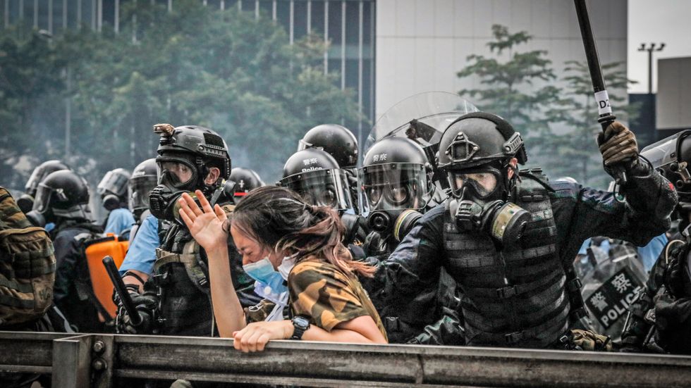 ”Protesterna kan leda till att Peking tar ett ännu hårdare grepp om Hongkong”, säger Tim Rühlig.
