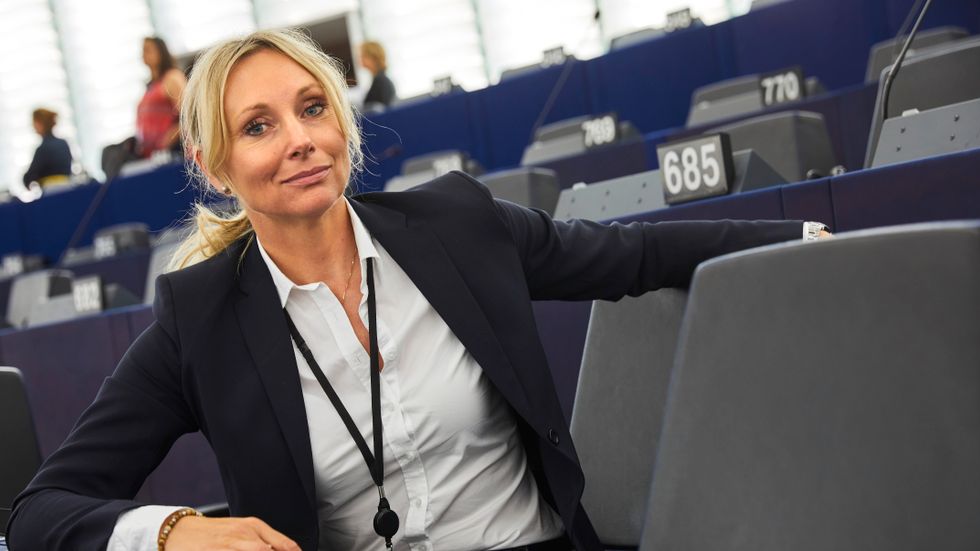 Europaparlamentariker Jessica Stegrud (SD). 