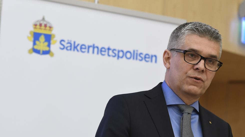 Säkerhetspolischefen Anders Thornberg säger att antalet våldsbejakande islamister nu kan räknas i ”tusentals”.