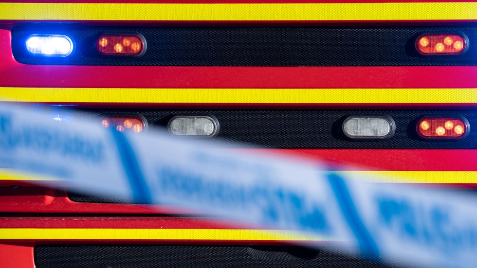 Brandkåren kunde under natten släcka en kontorsbrand i centrala Stockholm. Arkivbild.