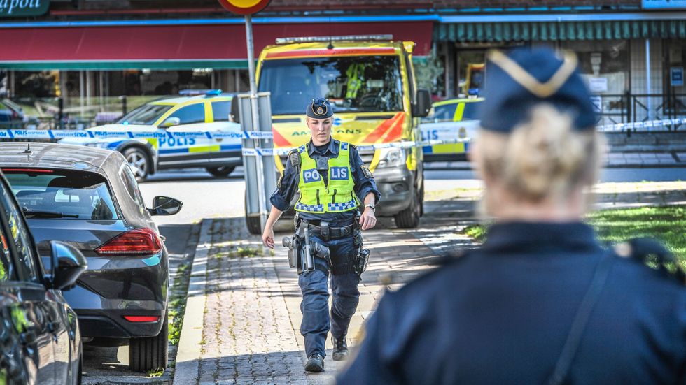 Skottlossning utbröt på måndagsmorgonen i Malmö.