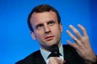 Emmanuel Macron, tidigare ekonomiminister, utmanar partiernas kandidater i det franska presidentvalet.