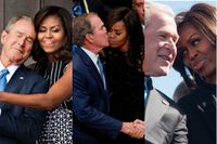 Hemligheten bakom Michelle Obamas och George Bush vänskap