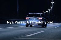 Stillbild ur Volkswagens nya reklamfilm för Passat GTI laddhybrid.