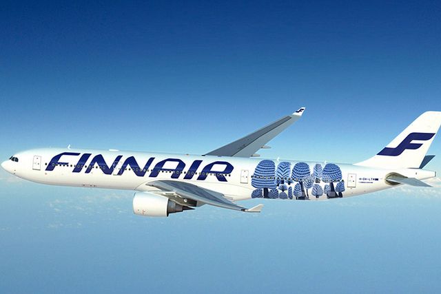 Finnair målar om plan efter pinsamt plagiat | SvD