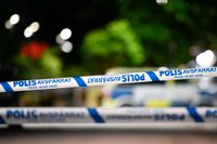 En person har avlidit av sina skador efter att ha blivit knivhuggen utanför en restaurang i centrala Halmstad natten till måndag. Arkivbild.