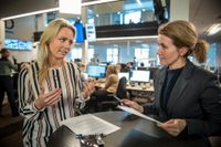 SvD Näringlivs reporter Carolina Neurath intervjuas av Katarina Hugo.