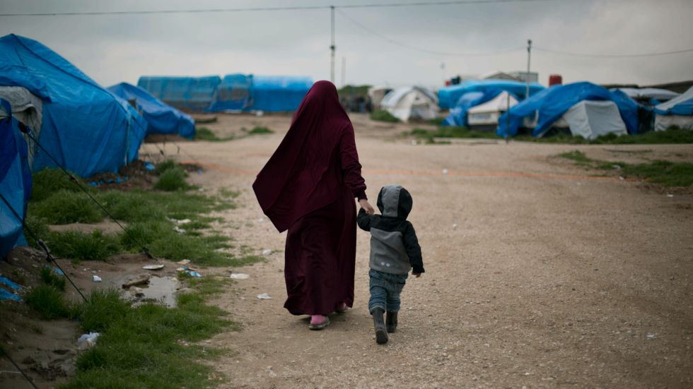 Frankrike har hämtat hem medborgare från Syrien. Arkivbild från al-Roj-lägret.