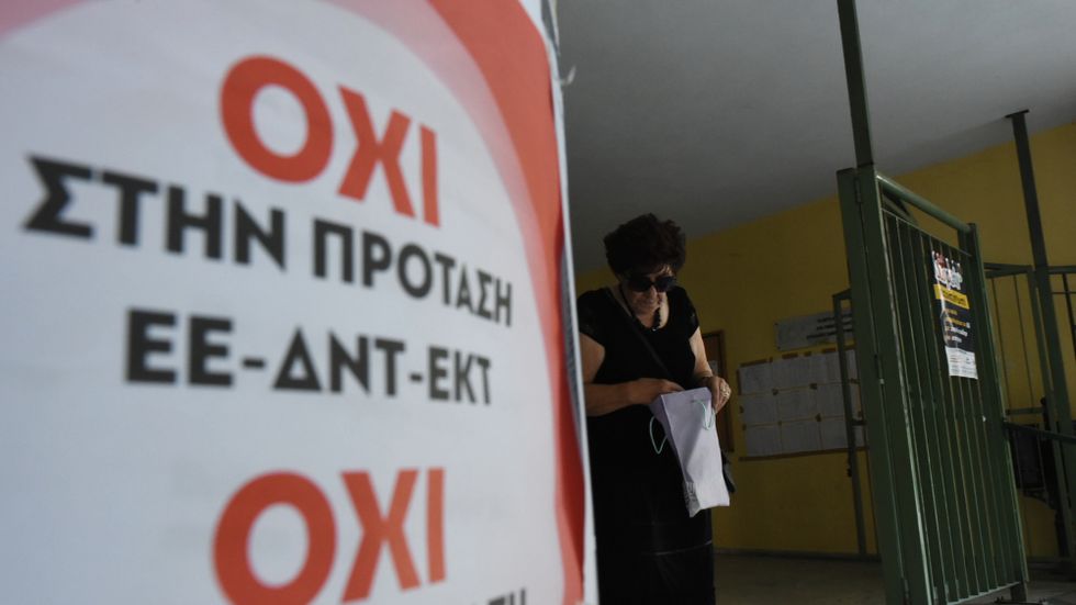 Oavsett vad folkomröstningen ger för resultat saknar Grekland förutsättningar att genomföra långivarnas krav