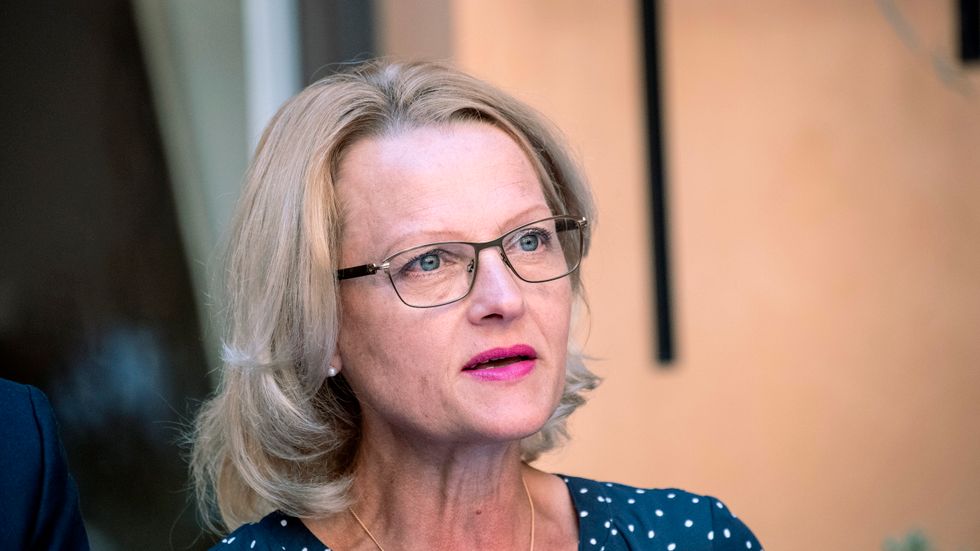Helene Fritzon (S). Migrationsminister och biträdande justitieminister i regeringen 2014–2018.