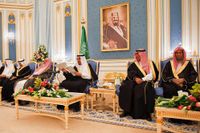 Den 10 mars höll kung Salman sitt första större linjetal efter sitt trontillträde i januari år.